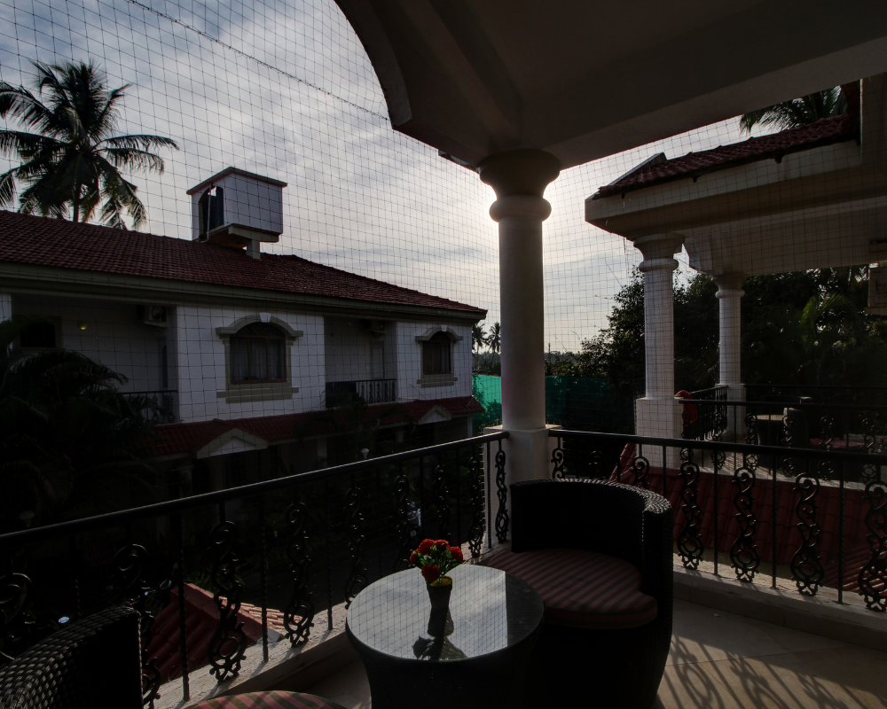 Villa with balcony in Goa